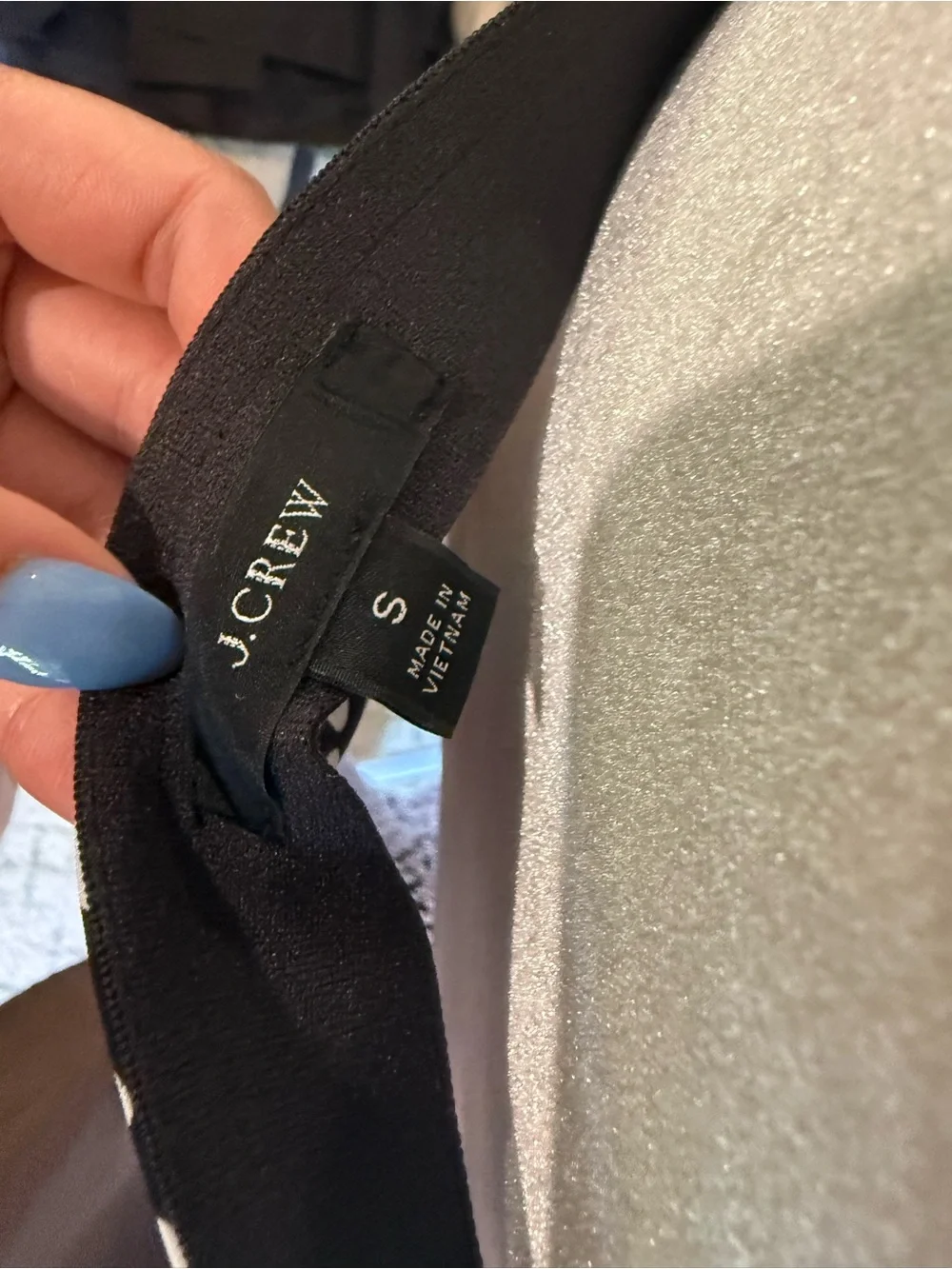J. Crew flowy black